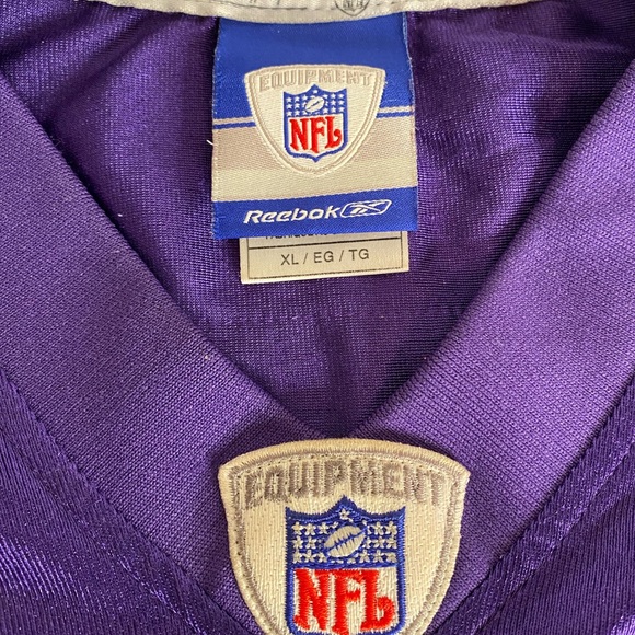 VINTAGE Reebok Minnesota Vikings Randy Moss Jersey Adult XL - Picture 4 of 5